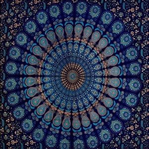 super cute and colorful tapestry